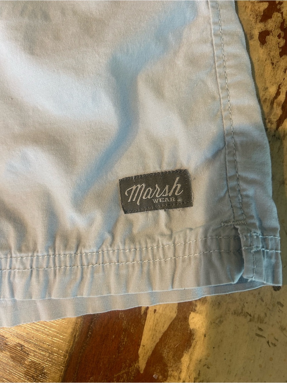 Boys Marsh Wear Light Blue Shorts